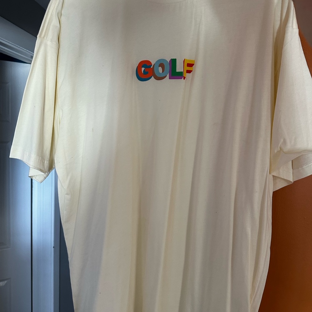 Golf Wang Cream Short Sleeve Tee